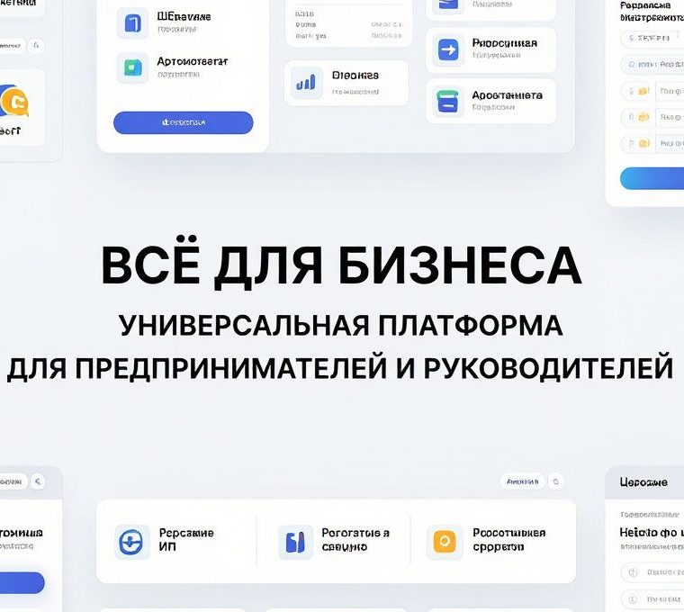 Всё для бизнеса: инструменты, сервисы, решения